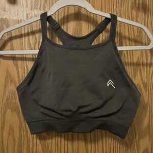 Oner Active Seamless High neck Bralette deep taupe
